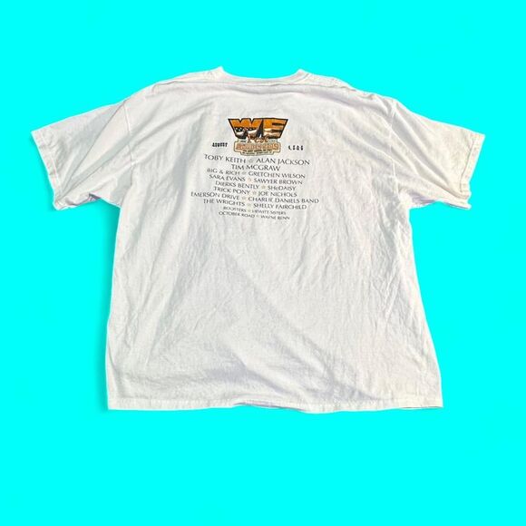 Vintage WE Fest 2005 Country Music Festival T-Shirt – White – Size XL - Picture 2 of 3